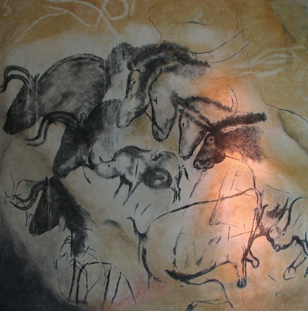 Image:1015px-Chauvet cave, paintings.JPG